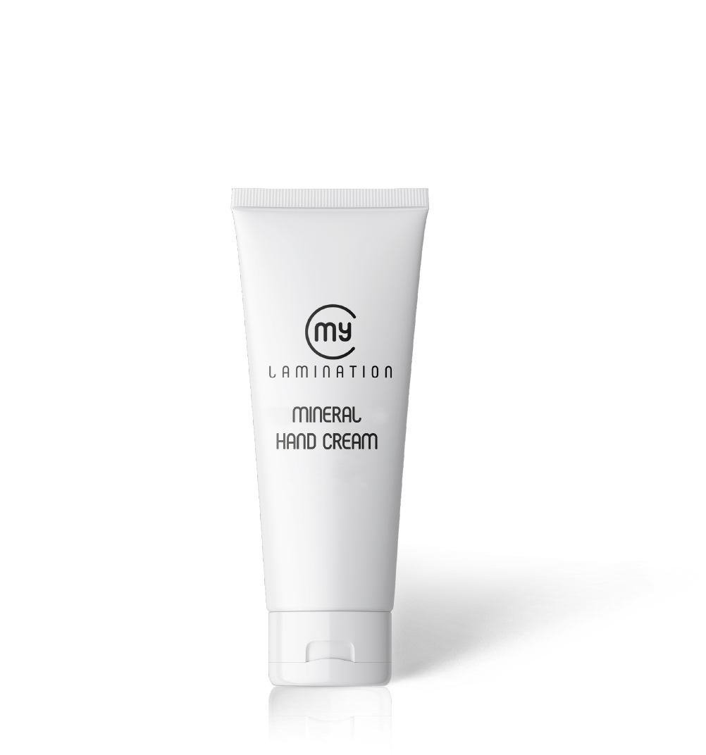 mineral hand cream my lamination